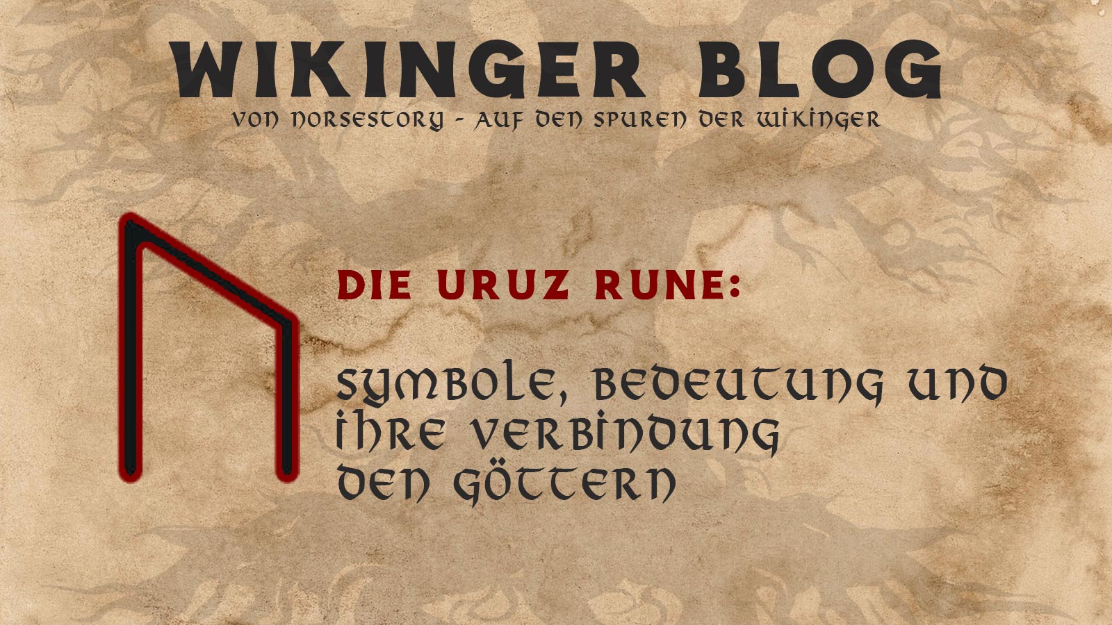 Wikinger Rune Uruz