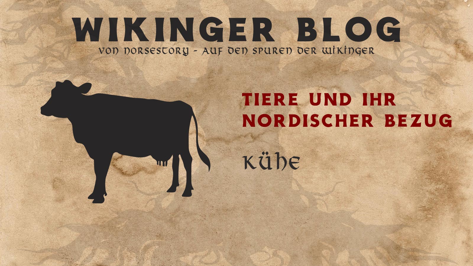 Wikinger Tiere Kuh