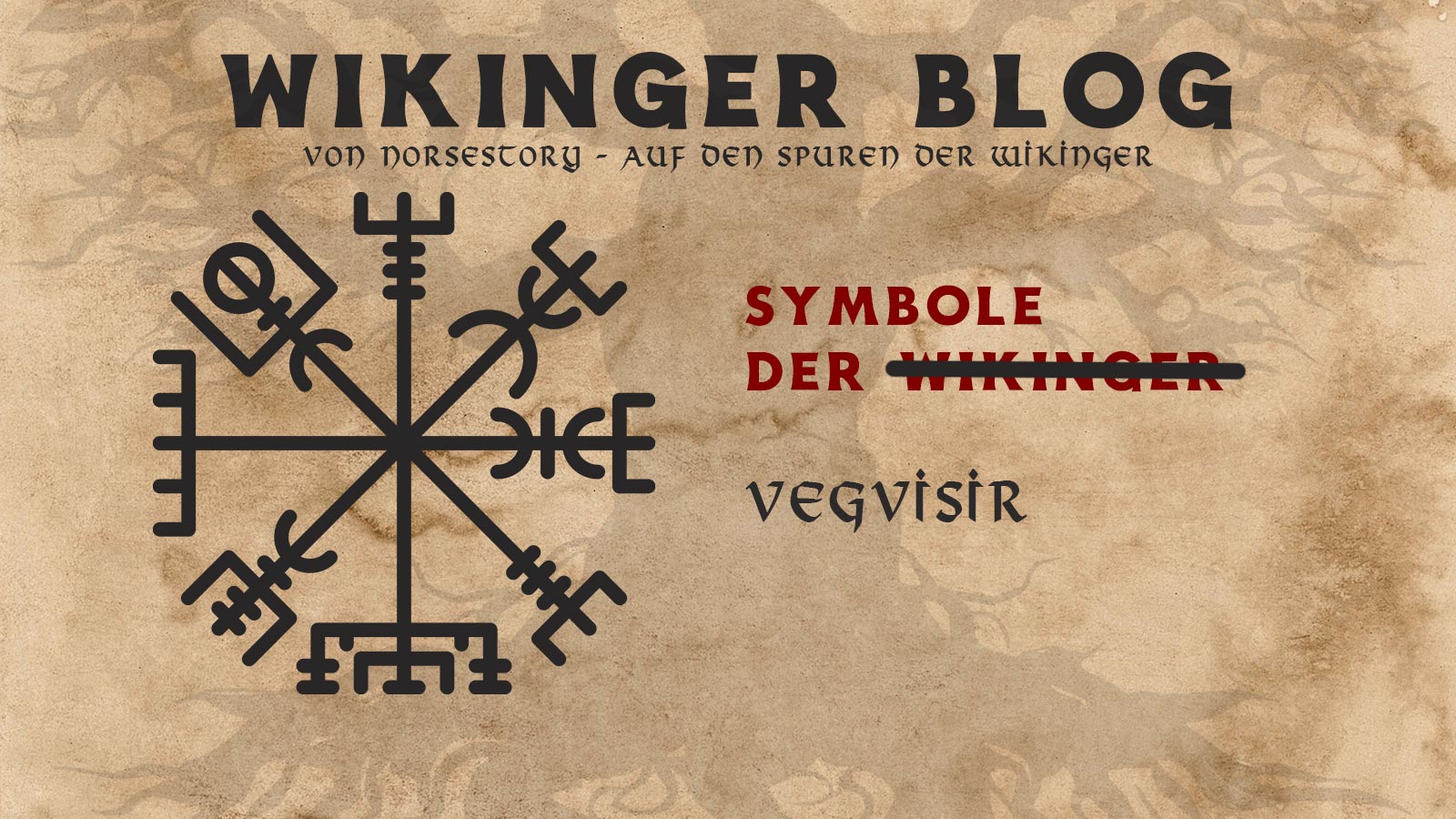 Symbole der Wikinger: Vegvisir