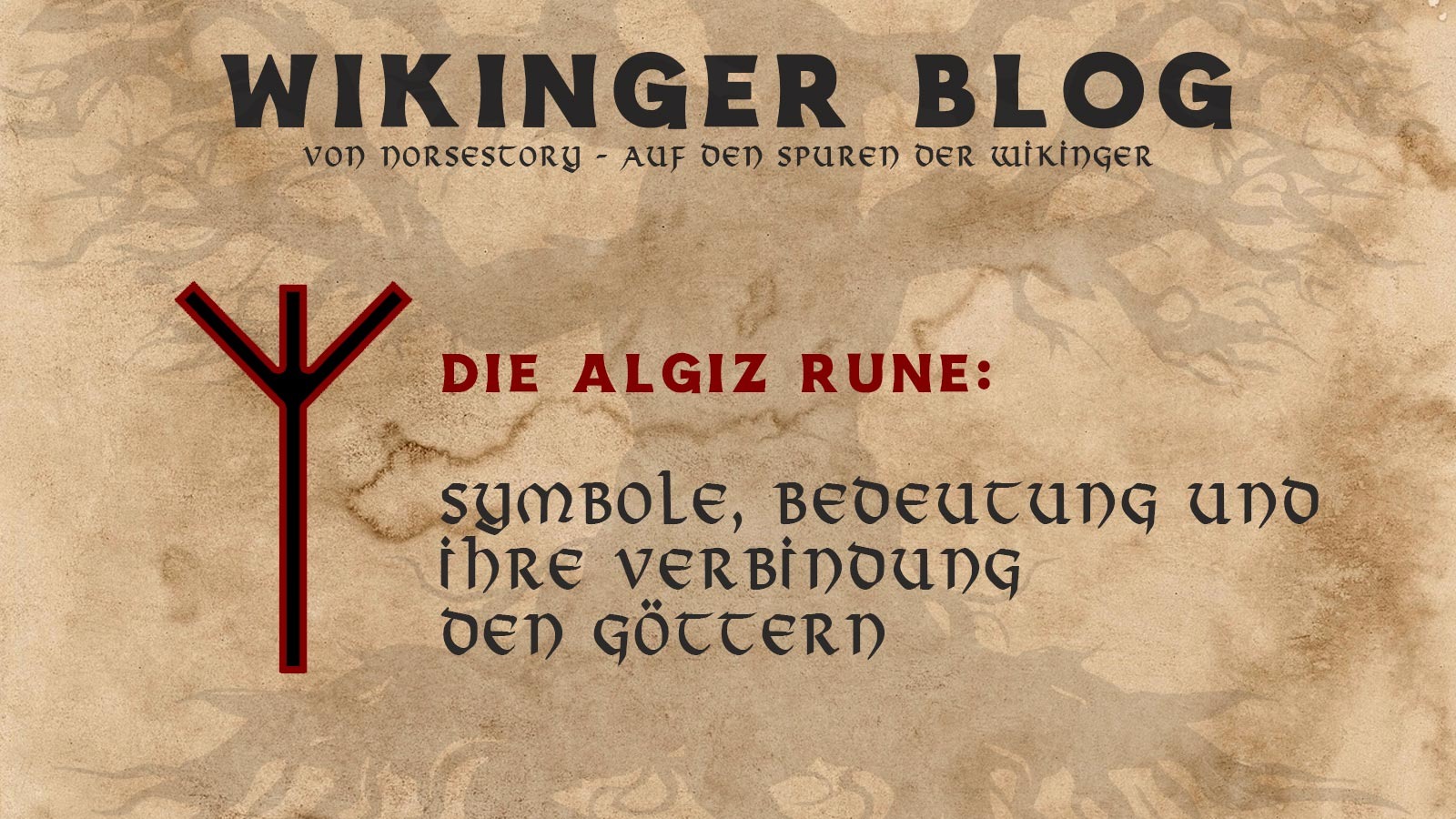 Runen der Wikinger: Algiz