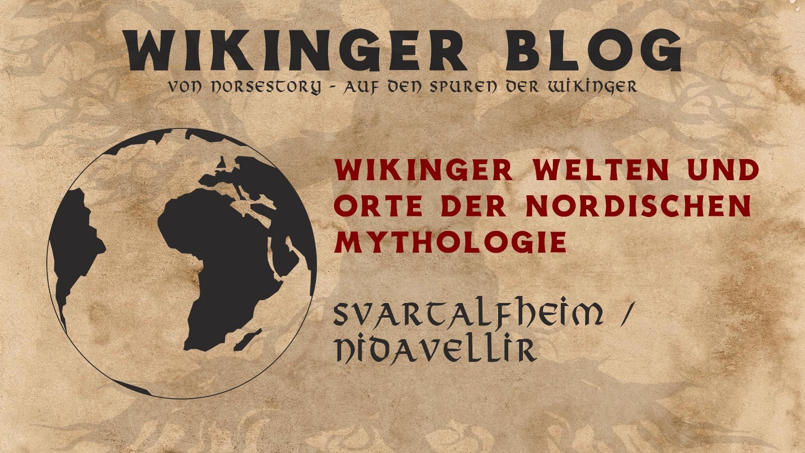 Wikinger Welt Nidavellir / Svartalfheim