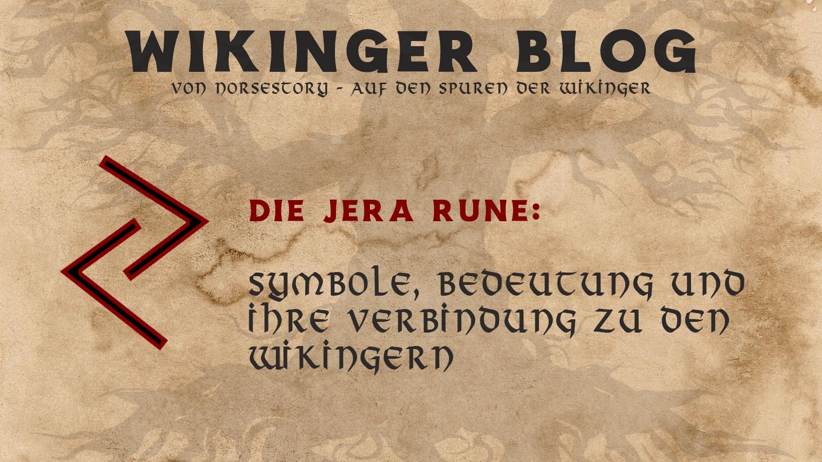 Wikinger Rune Jera