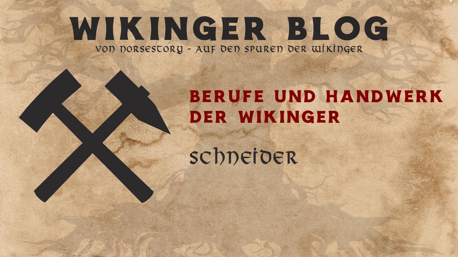 Berufe der Wikinger: Schneider