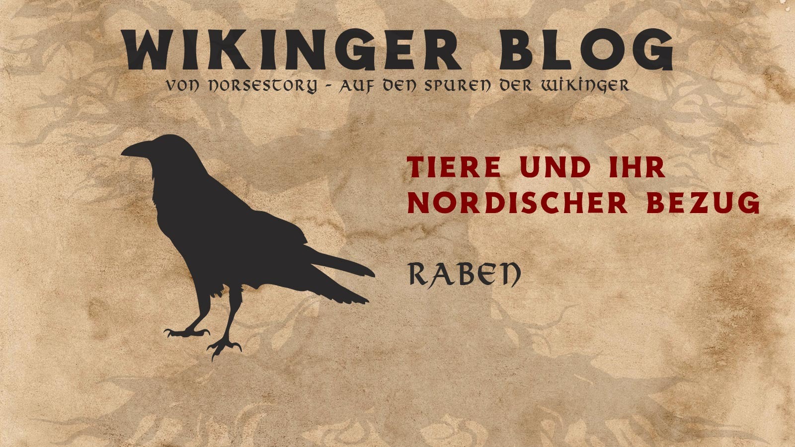 Tiere der Wikinger: Raben