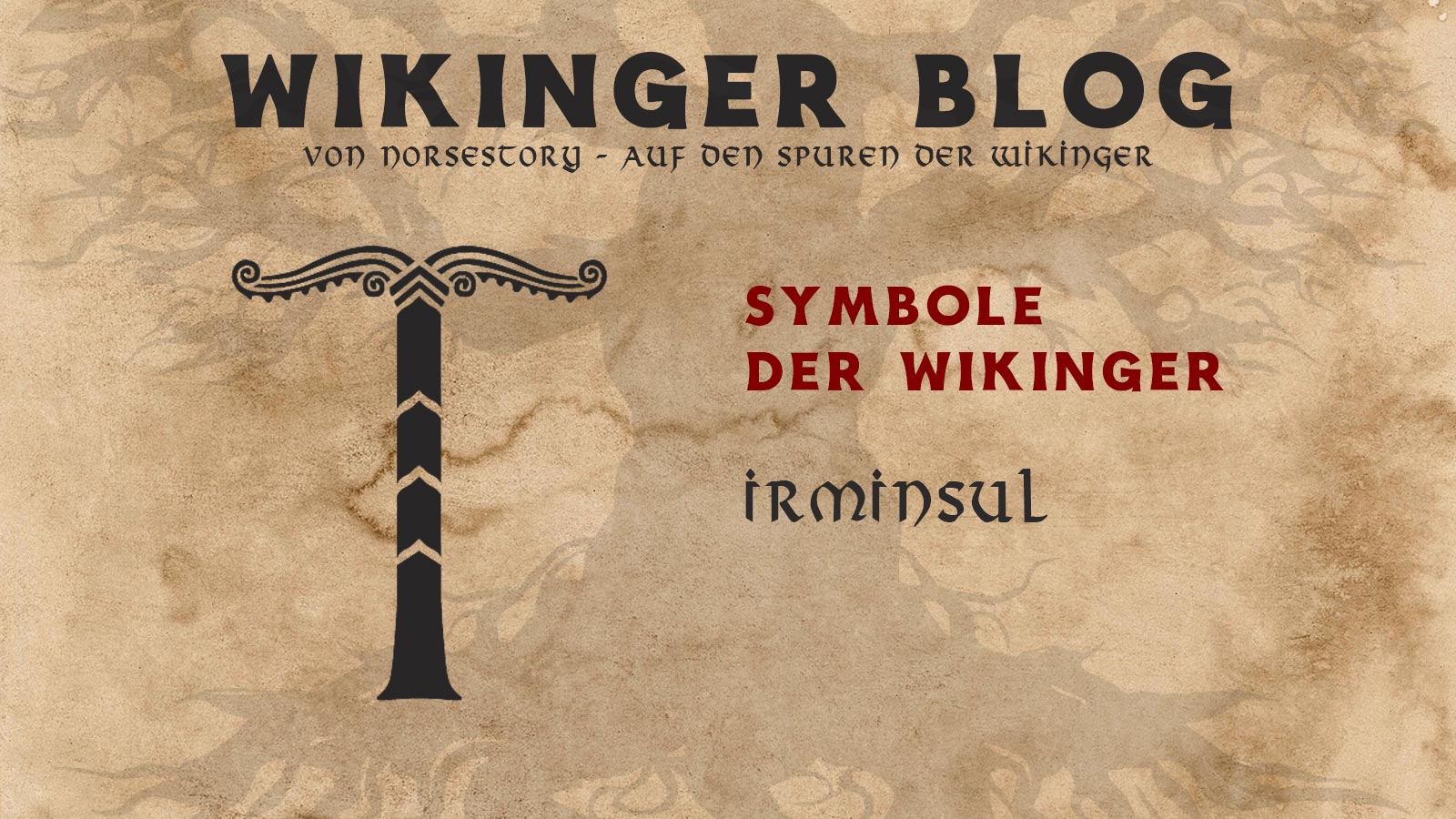 Wikinger Symbol Irminsul