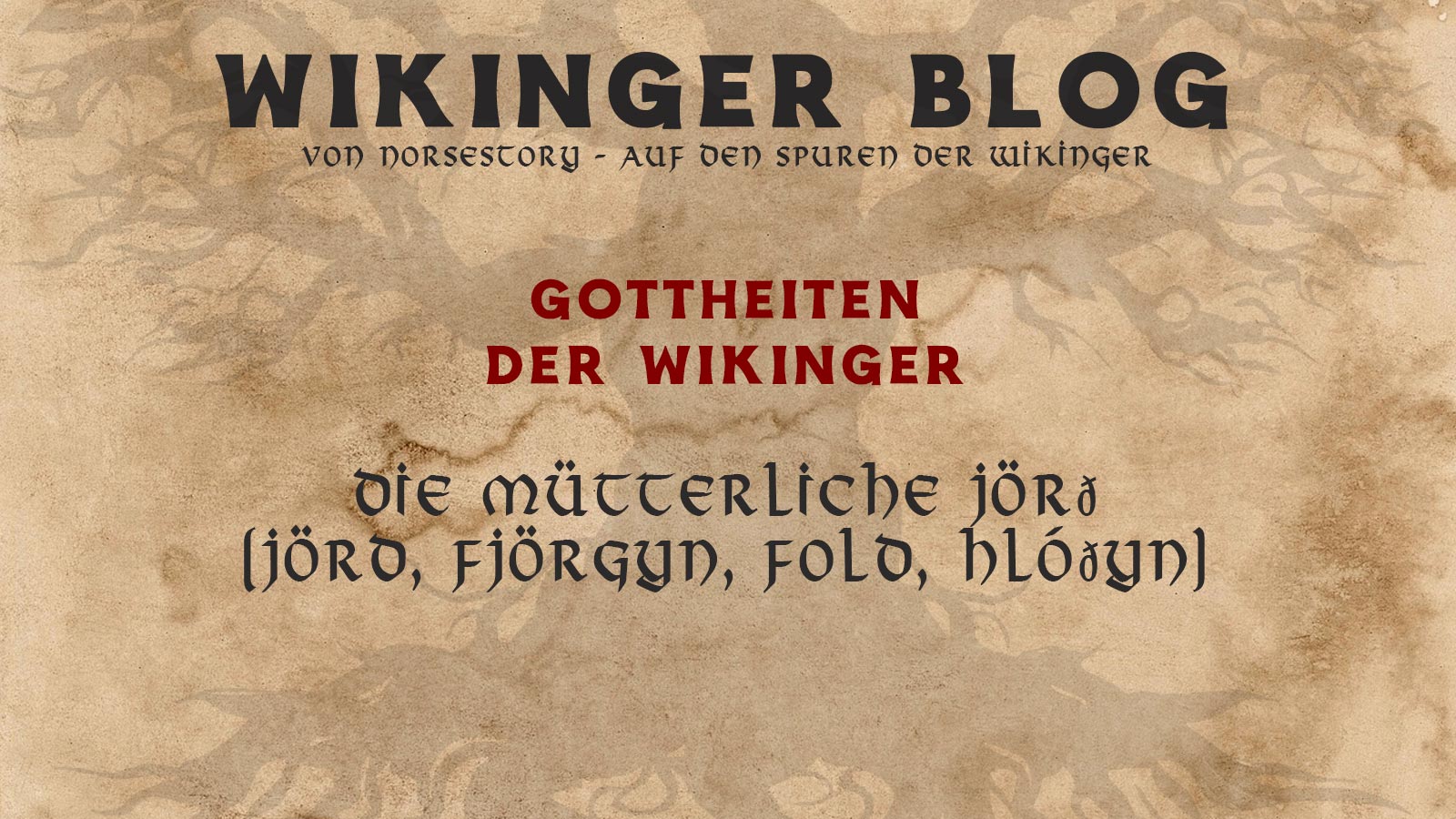 Götter der Wikinger: Jörð (Jörd)
