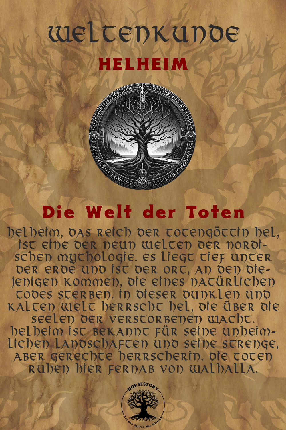 Wikinger Welten und nordische Welten am Yggdrasil: Helmheim