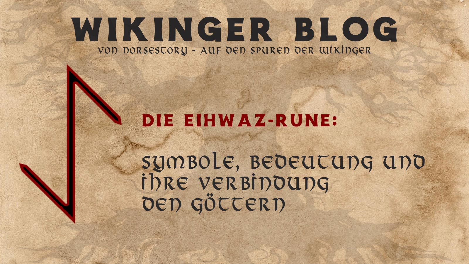 Wikinger Rune Eihwaz