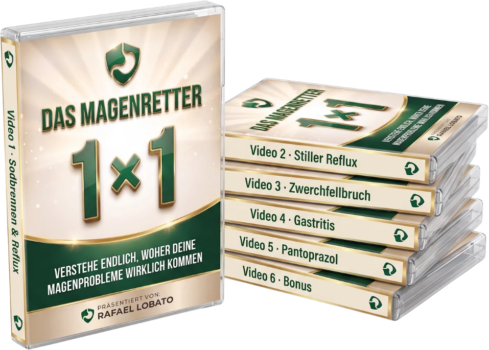Das Magenretter 1x1 – 6 Videos von Rafael Lobato