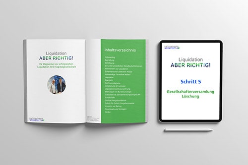 Liquidation GmbH Schritt für Schritt Anleitung mit Experten Thomas Betz