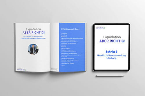 Liquidation GmbH Schritt für Schritt Anleitung mit Experten Thomas Betz