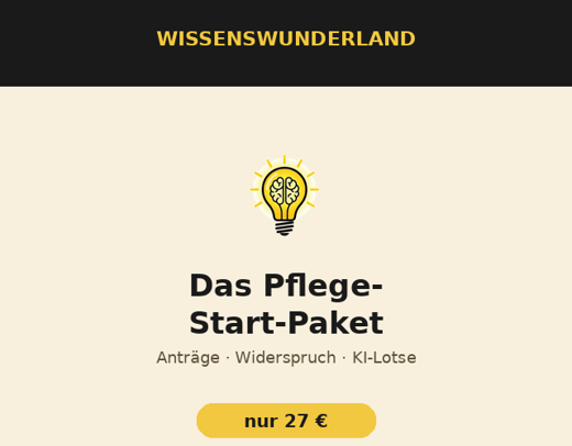Das Pflege-Start-Paket