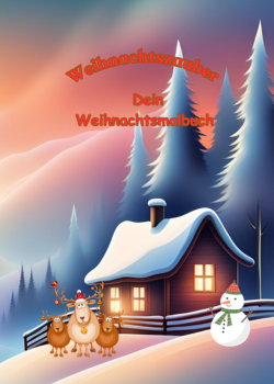 Weihnachtszauber: Dein Weihnachtsmalbuch