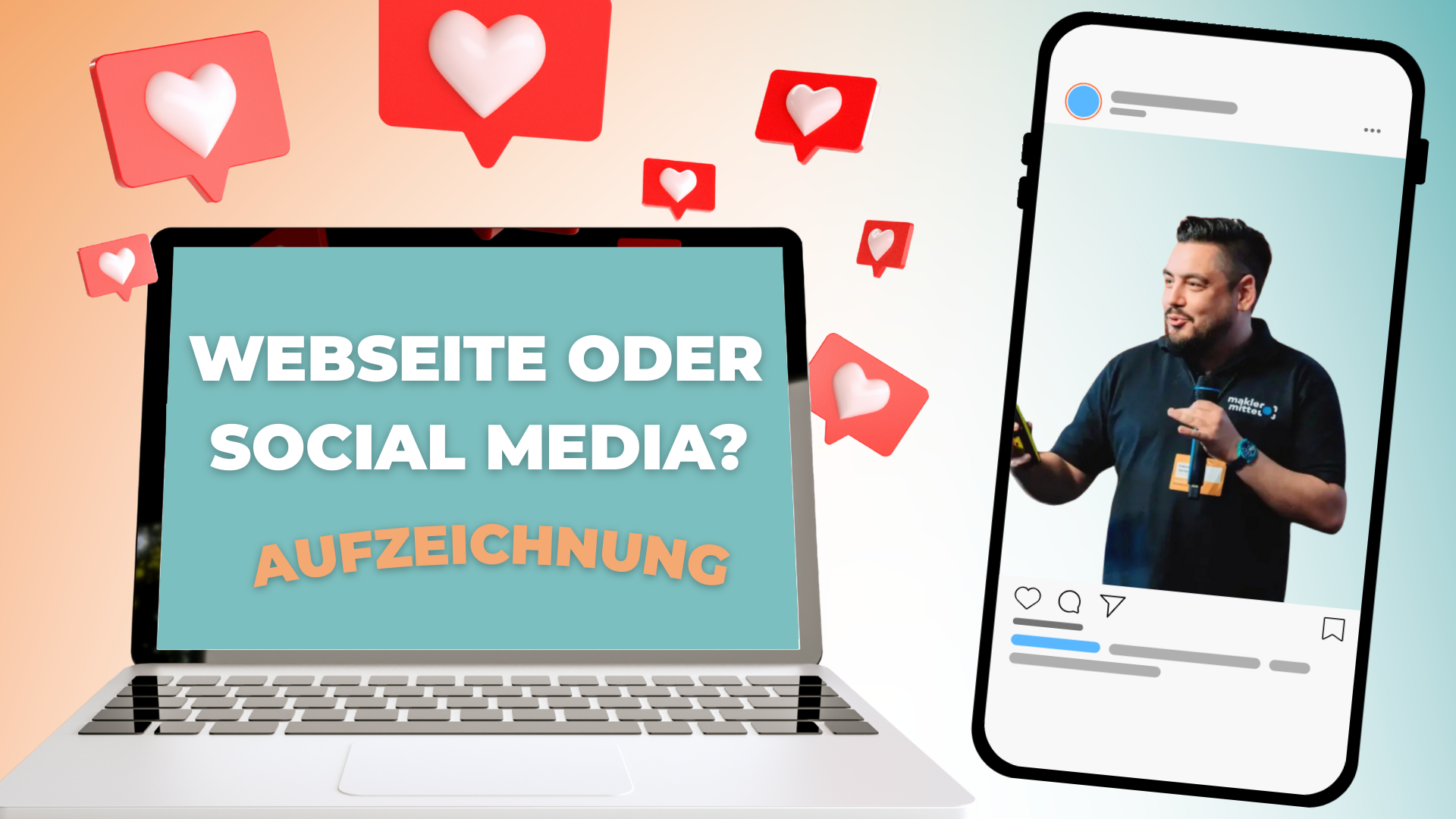 Hand aufs Herz: Was verkauft besser – deine Website oder Social Media?