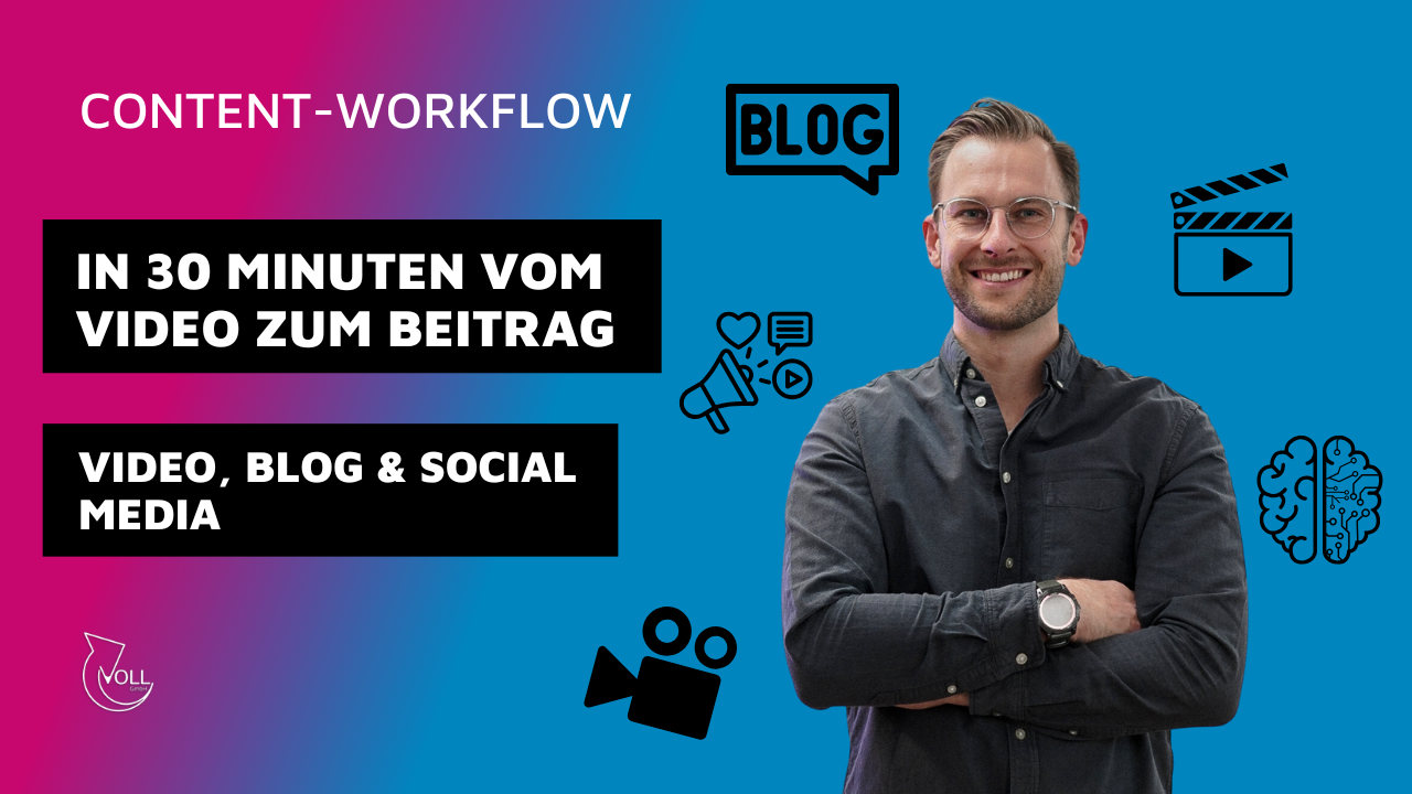 Content-Workflow mit KI: So holst du mehr aus deinen Videos raus