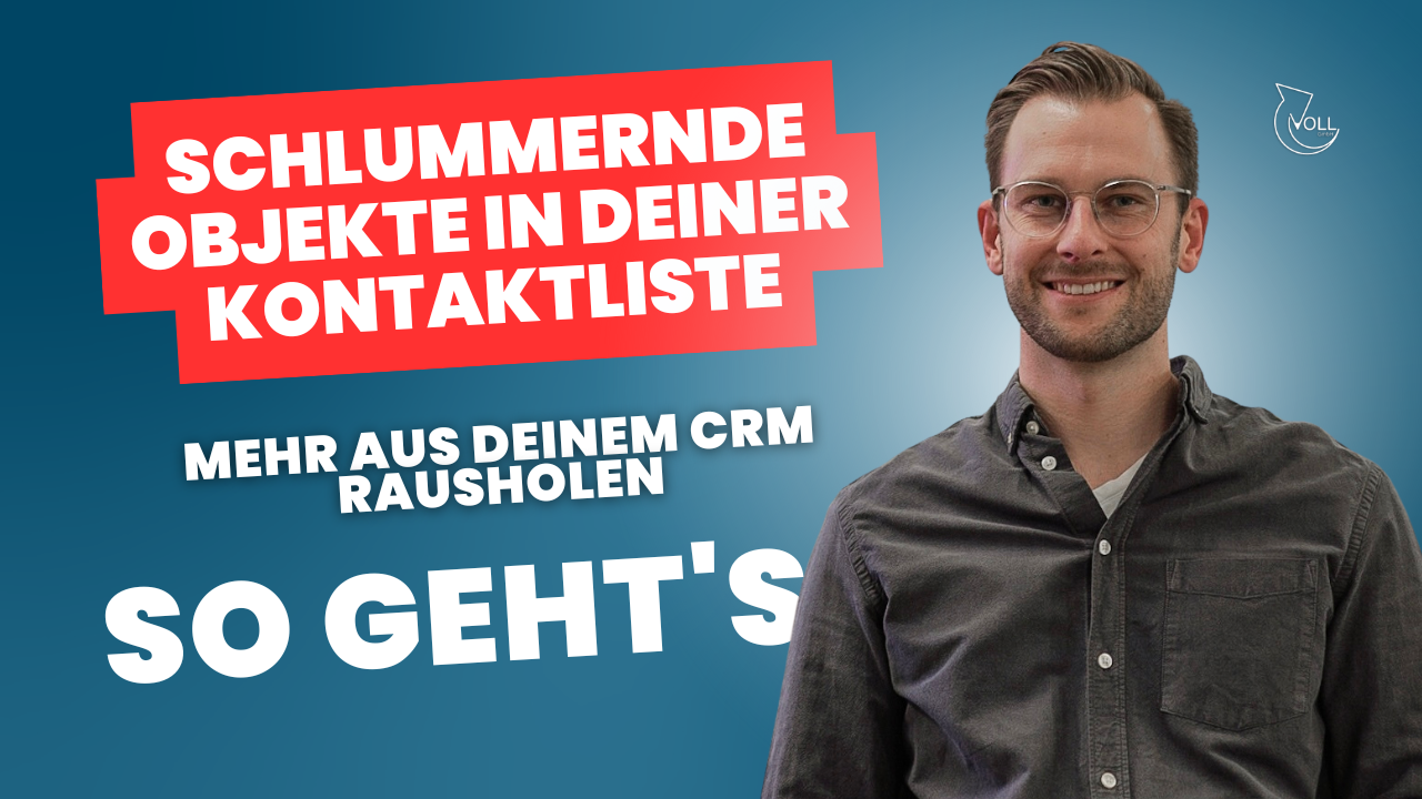 Schlummernde Objekte im CRM – So holst du mehr aus deiner Kontaktliste heraus