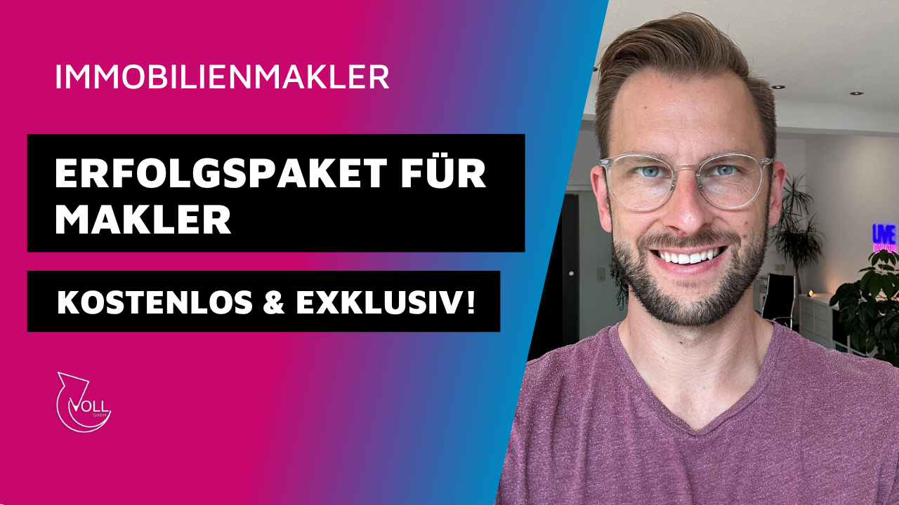 Das Makler-Erfolgspaket – Unser kostenfreies Angebot für Immobilienmakler