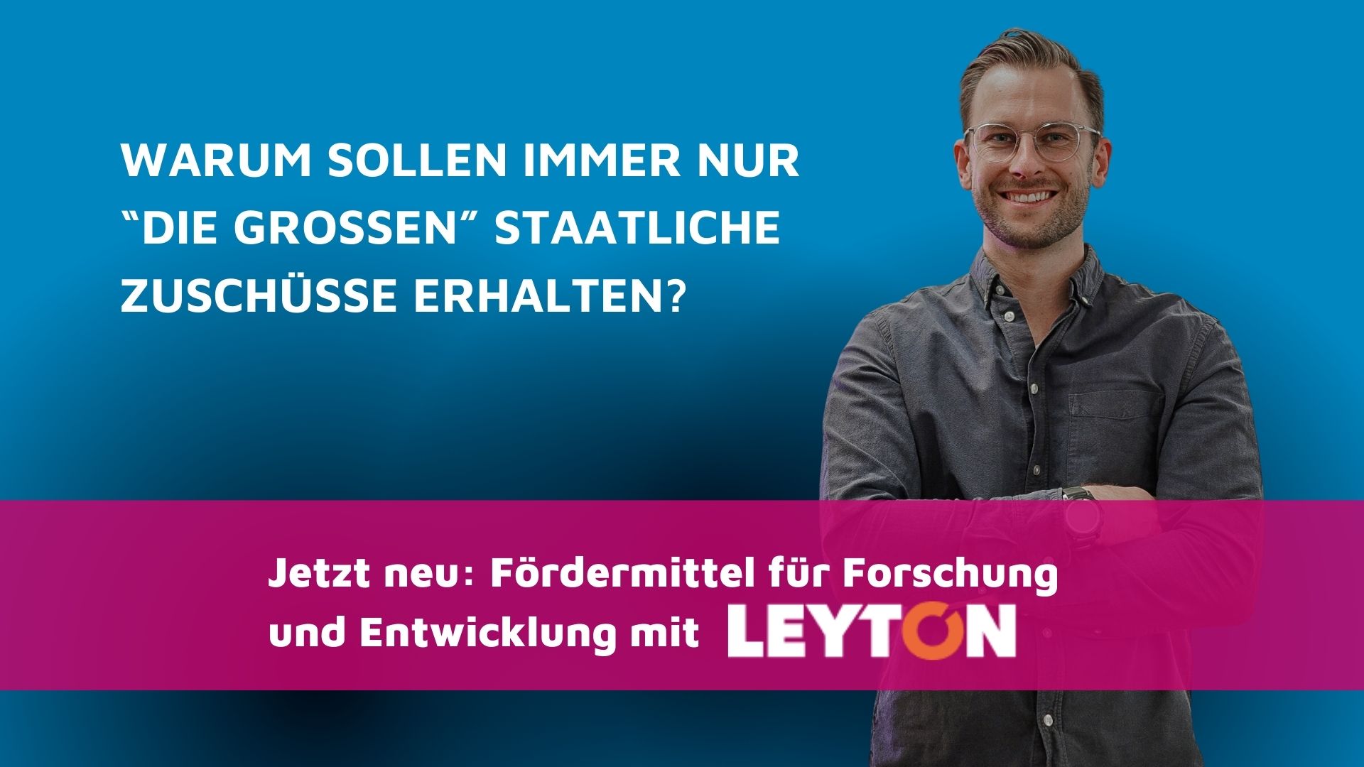 Förderung jetzt für Forschung und Entwicklung europaweit möglich
