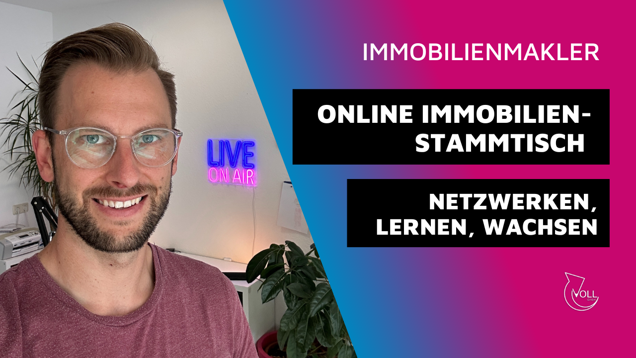 Networking neu gedacht: Unser Online-Stammtisch für die Immobilienbranche