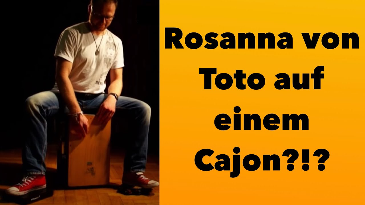 Rosanna von Toto auf einem Cajon?!?
