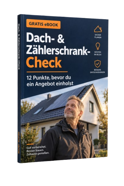 Cover: Dach- & Zählerschrank-Check PDF-Report
