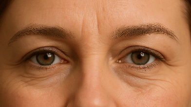 Frau Augen alt