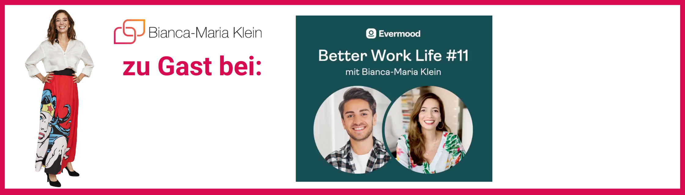 Podcast-Interview bei BETTER WORK LIFE - Bianca-Maria Klein