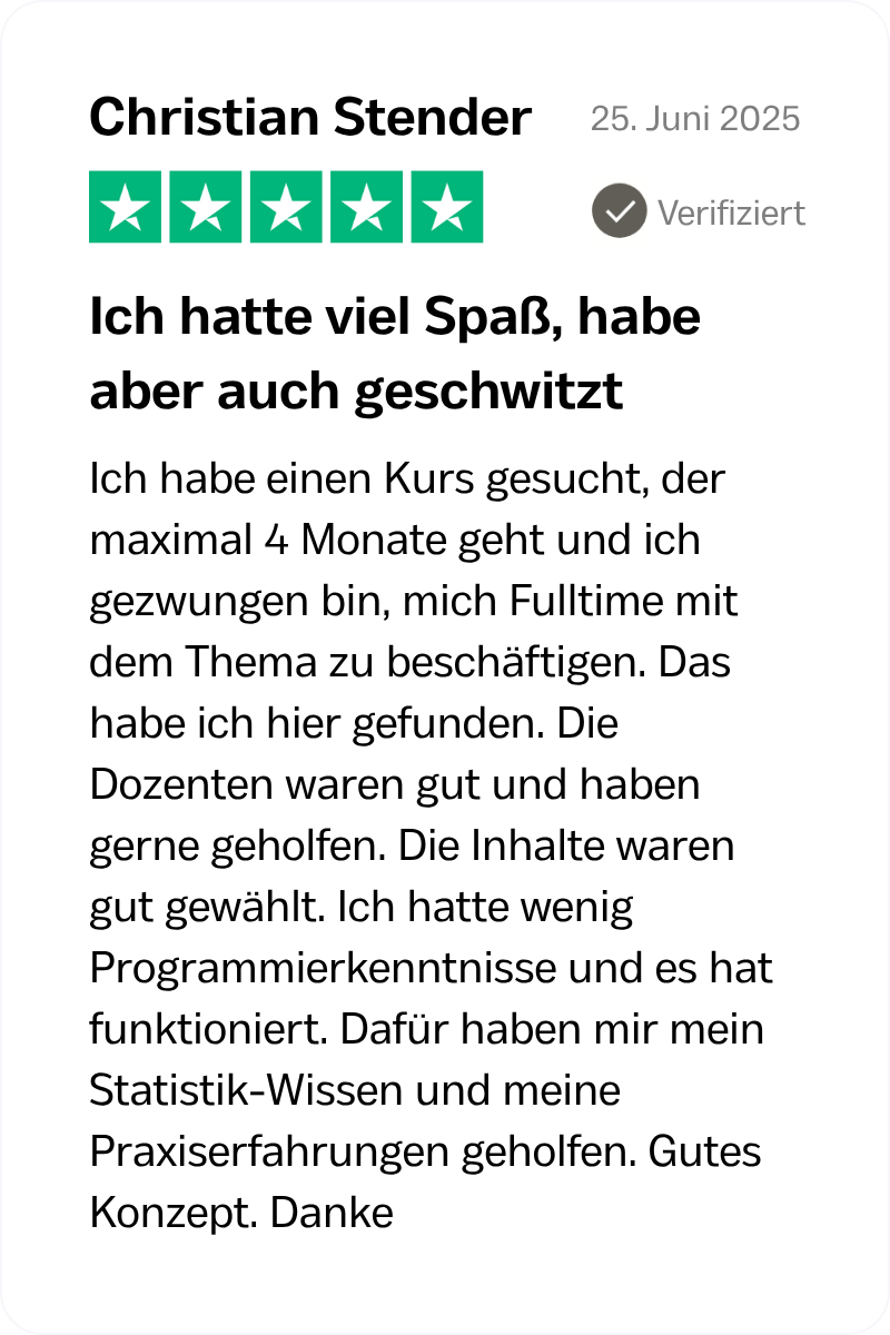 Testimonial Christian