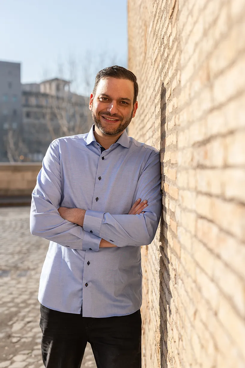 Portrait Hanns-Martin Walter von Walters Wortküche