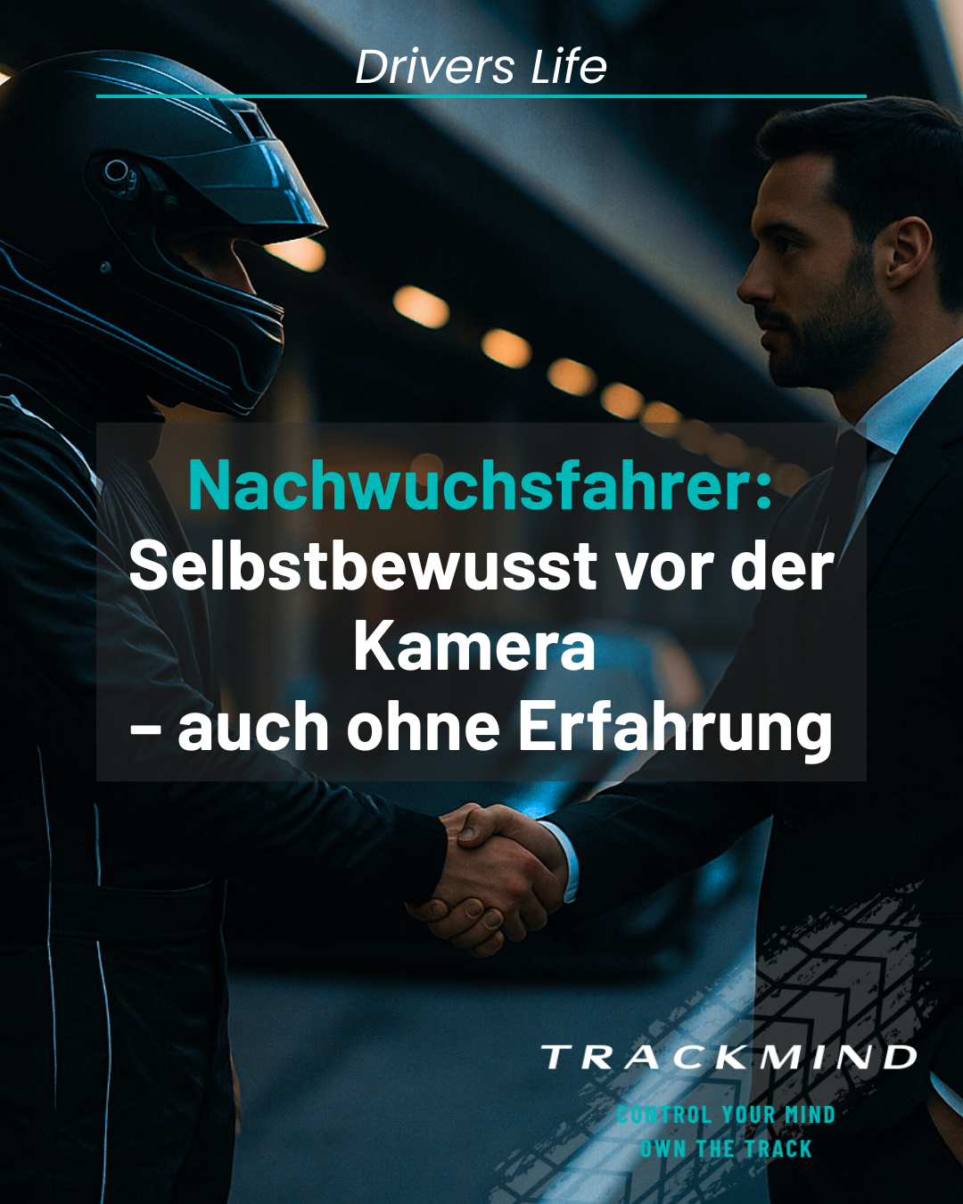 Nachwuchsfahrer: Selbstbewusst vor der Kamera – auch ohne Erfahrung