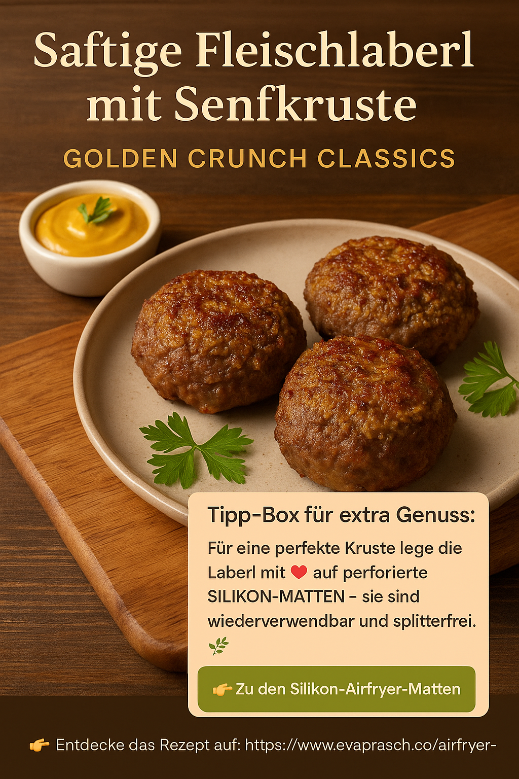 Pinterest-Airfryer-Fleischlaberl mit Senfkruste.png