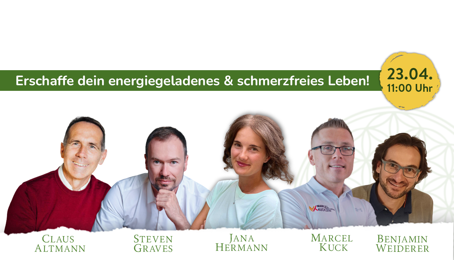 Erschaffe Dein Energiegeladenes & Schmerzfreies Leben