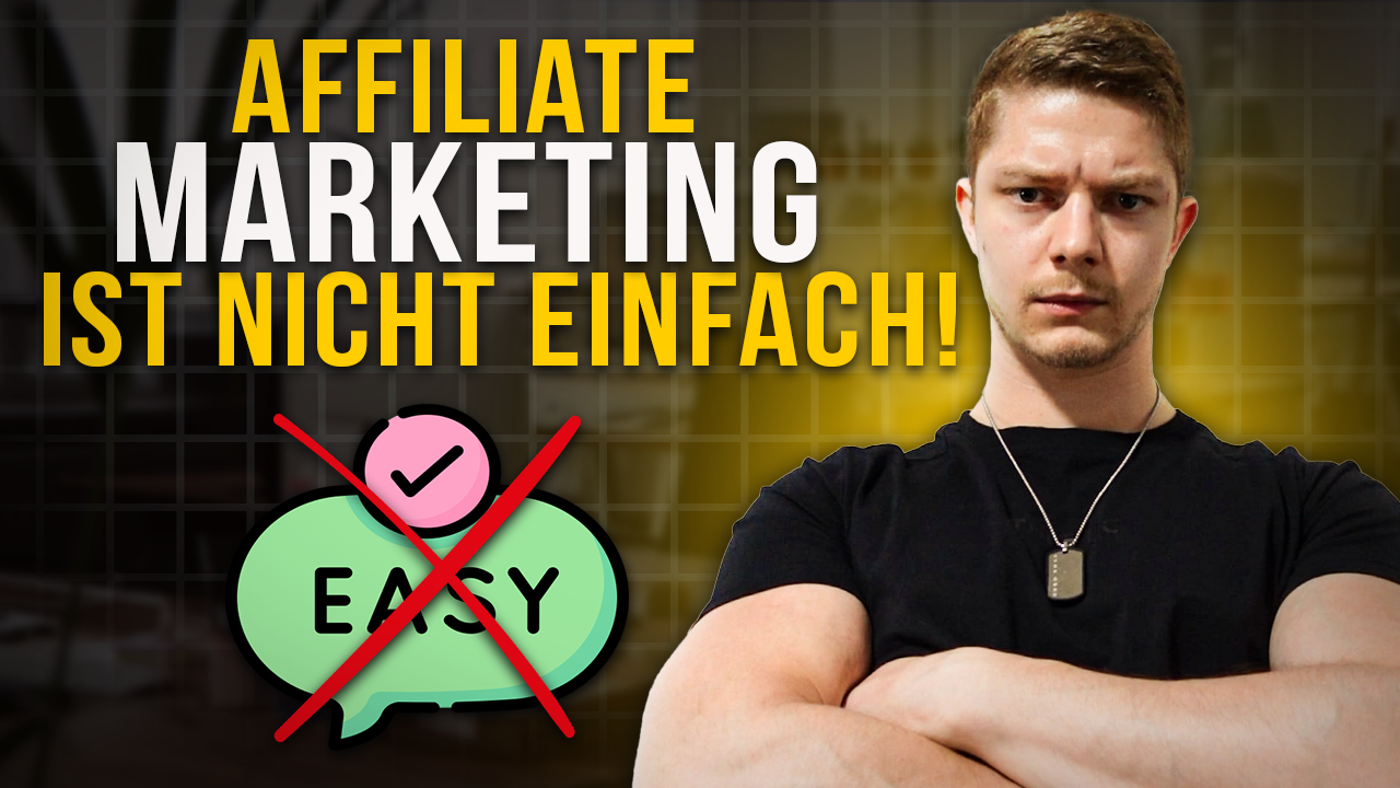 #3 REALTALK-MONDAY - Affiliate Marketing ist NICHT einfach