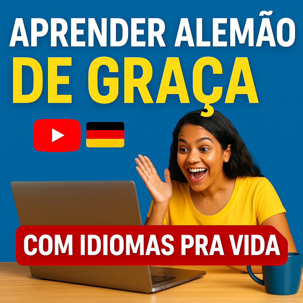 Como aprender alemão de graça!