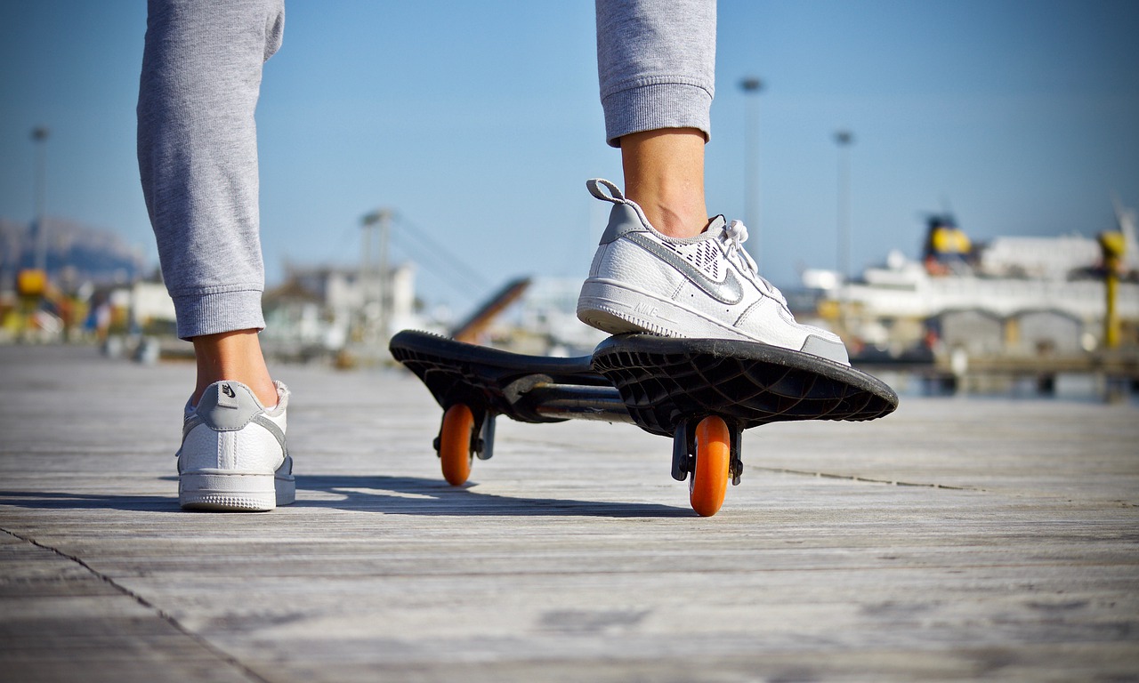 Skateboard fahren Motivation