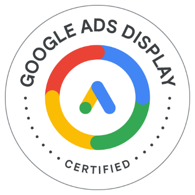 Google Ads-Zertifizierung für Displaywerbung Badge.png
