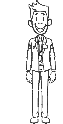 Erklärvideo Avatar Bauarbeiter
