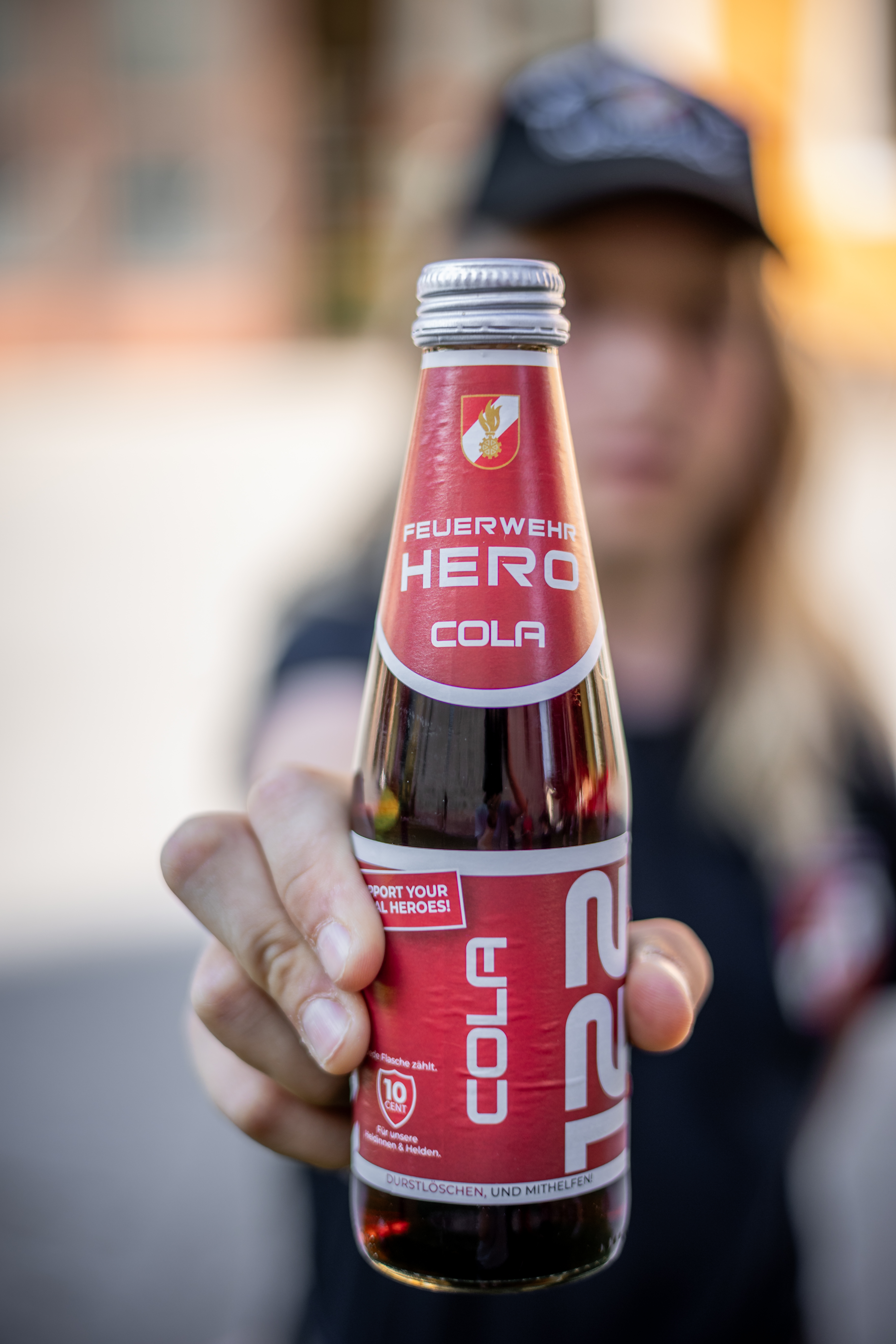 Feuerwehrkinder mit Feuerwehr Hero