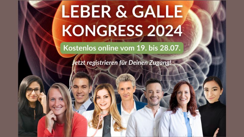 Leber & Galle Online Kongress | 19. Juli - 28. Juli 2024