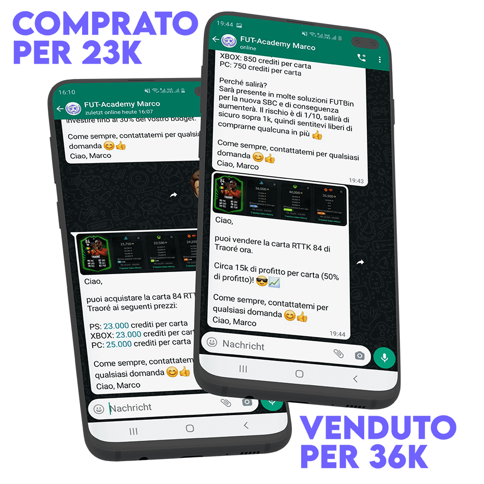 Beispieltipp trading in fifa mit tipp in whatsapp messenger fut-academy