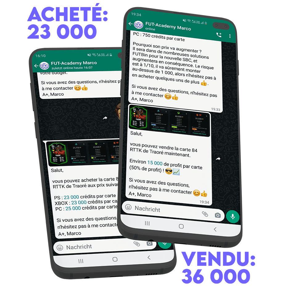 Beispieltipp trading in fifa mit tipp in whatsapp messenger fut-academy