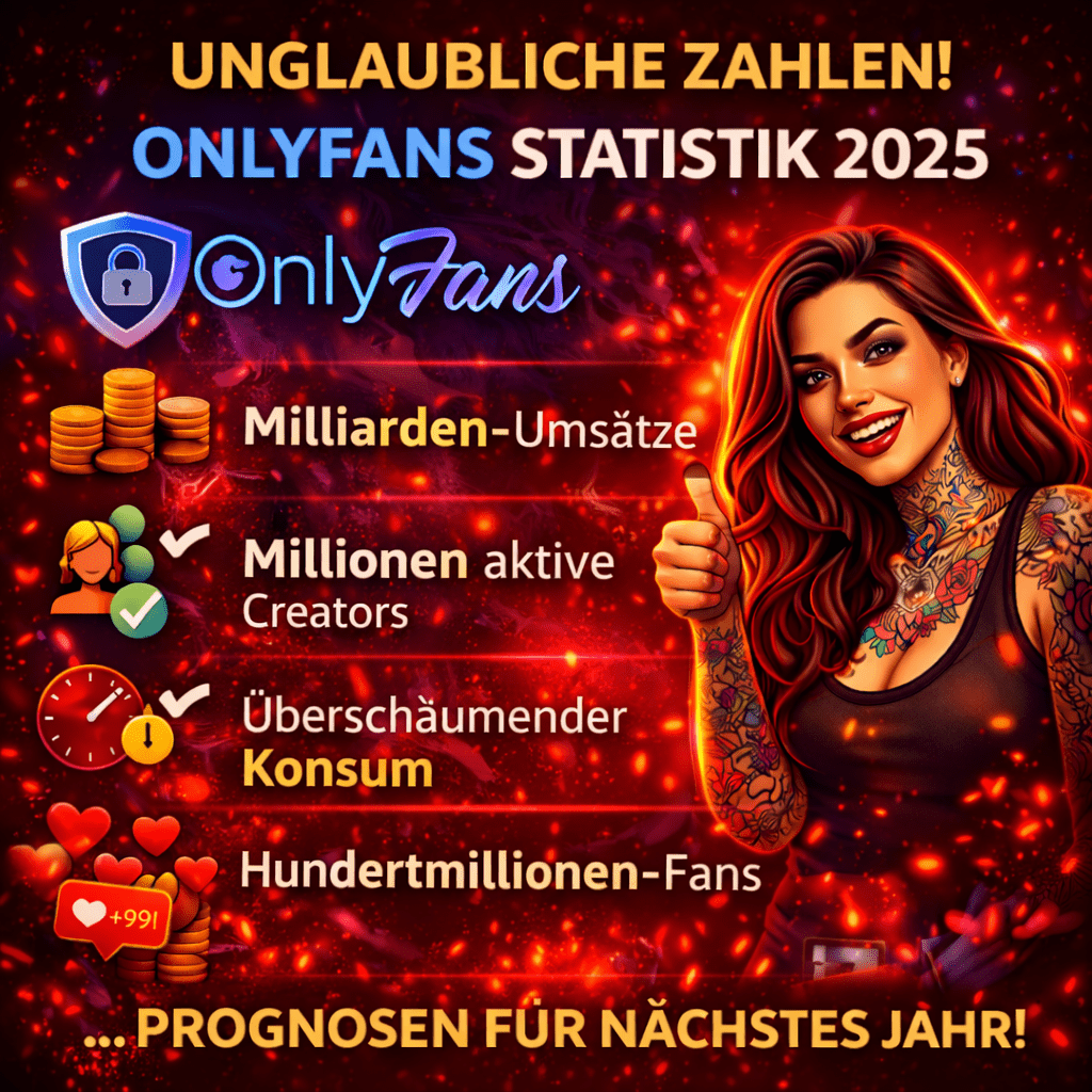 Statistik zu OnlyFans (Stand 2025)