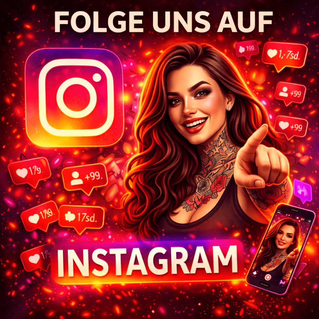 Folge uns auf Instagram & Facebook