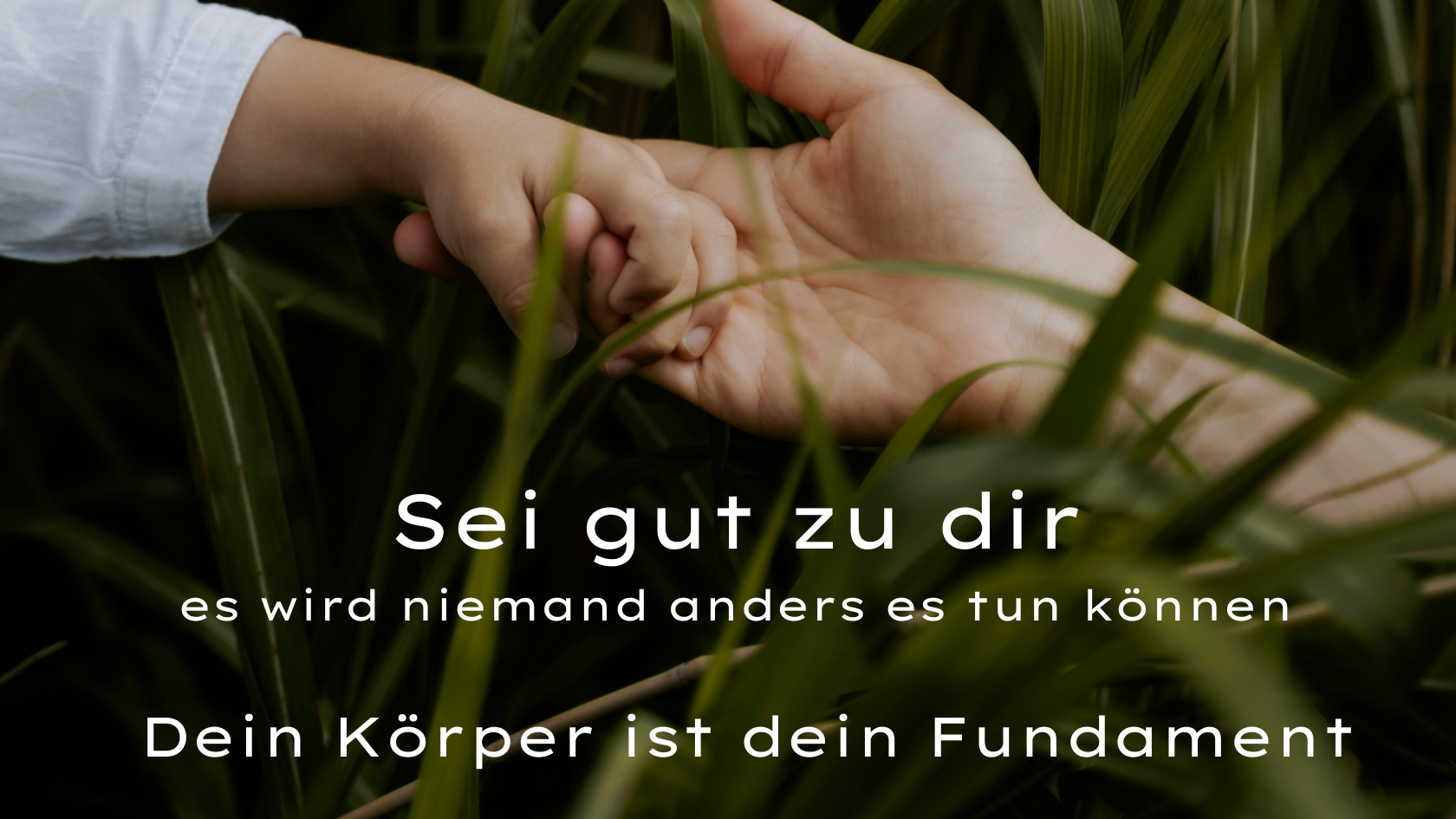 Sei gut zu dir es wird niemand anders es tun können.png