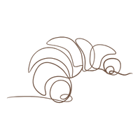 Frühstück und Backwaren