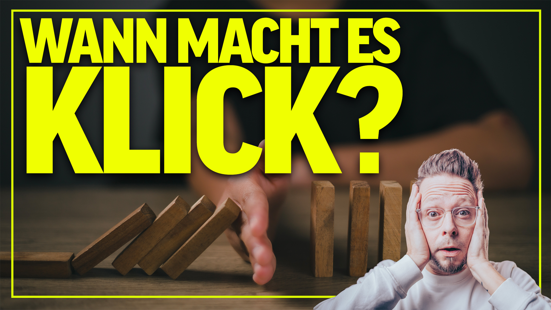 Warum macht es bei allen anderen "Klick", aber bei mir nicht?