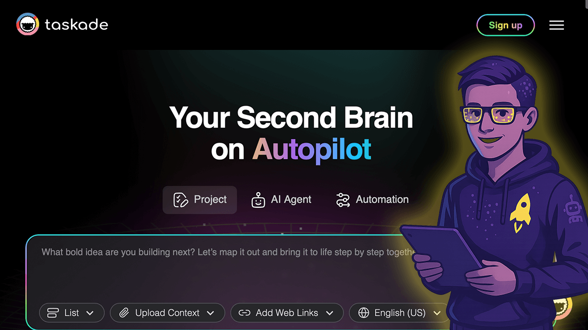 Taskade: Dein smarter Co-Pilot für produktives Arbeiten mit KI