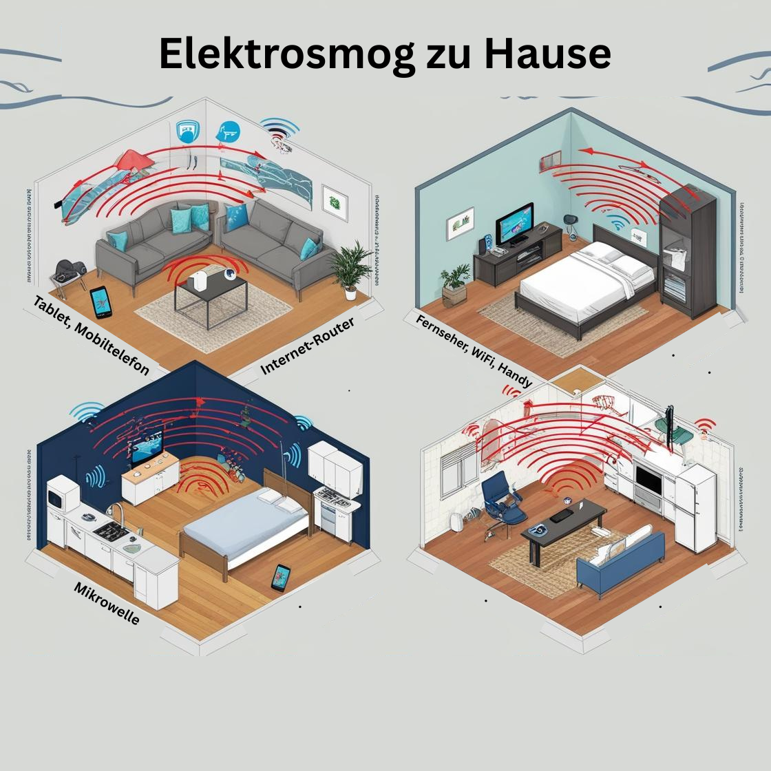 Elektrosmog und Elektromagnetische Felder (EMF)