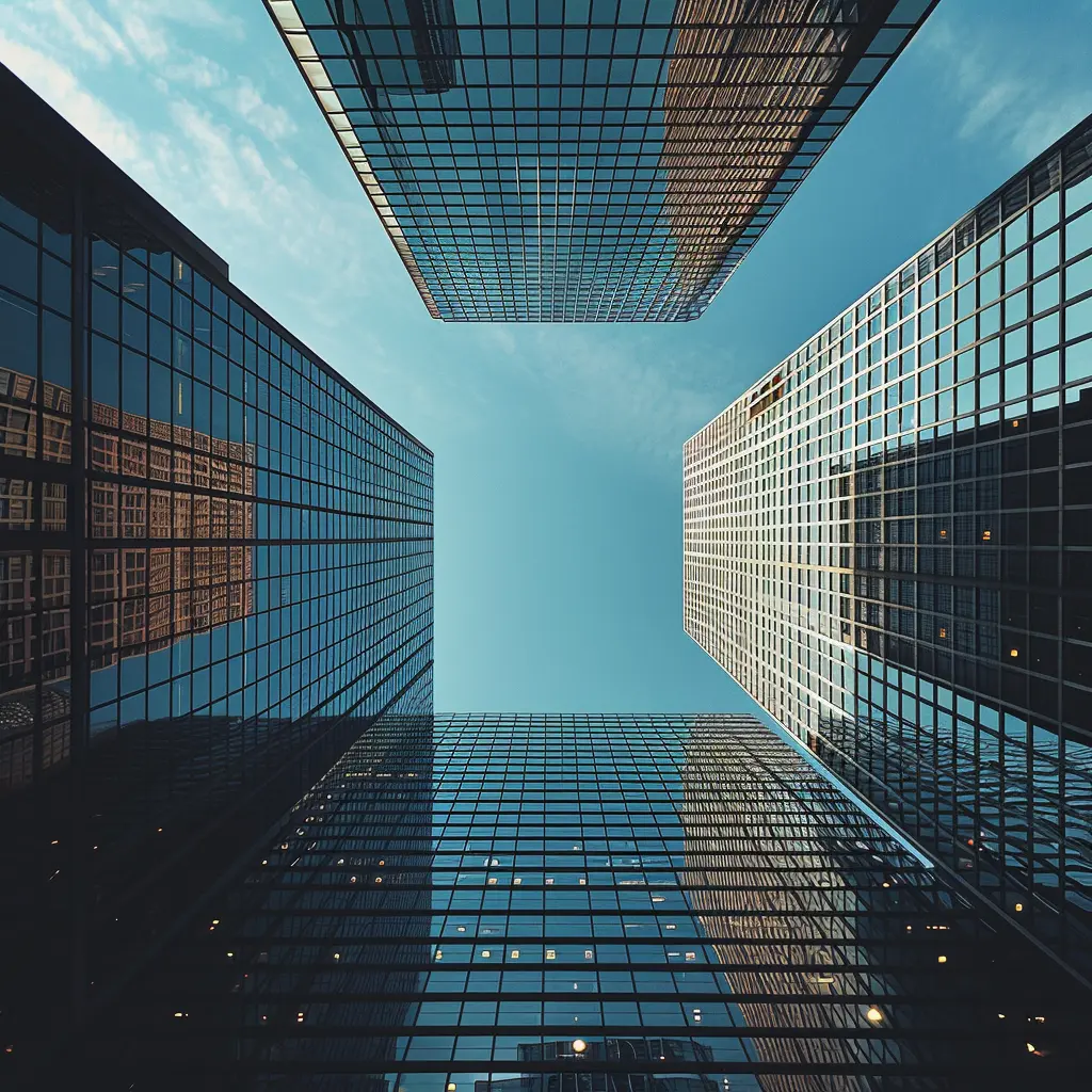 mrniranam_View_of_office_buildings_and_sky._--ar_11_30b53ff1-5149-466a-92f5-5f7ea8112a0f.webp