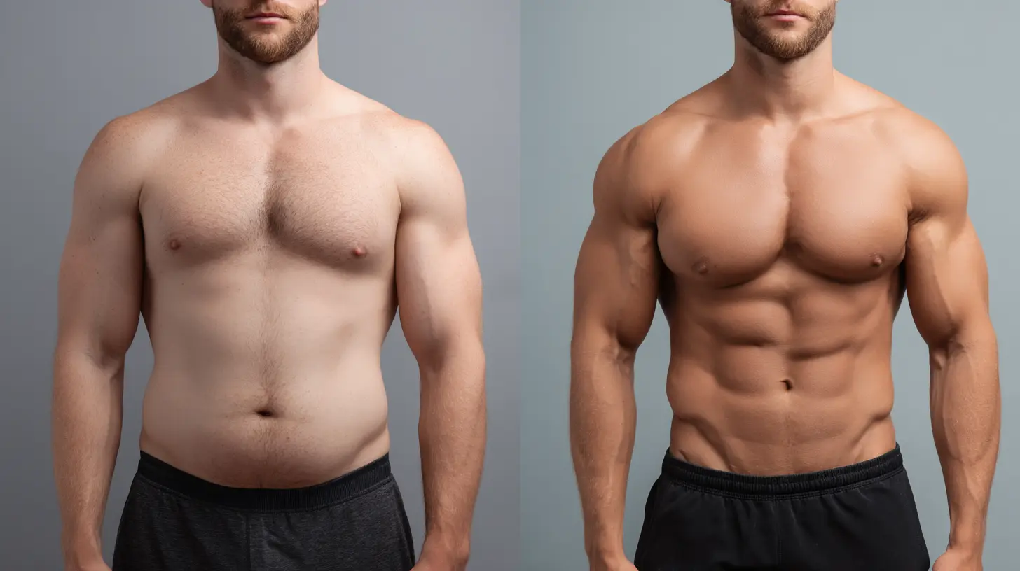 Körpergewicht vs. Körperfettanteil